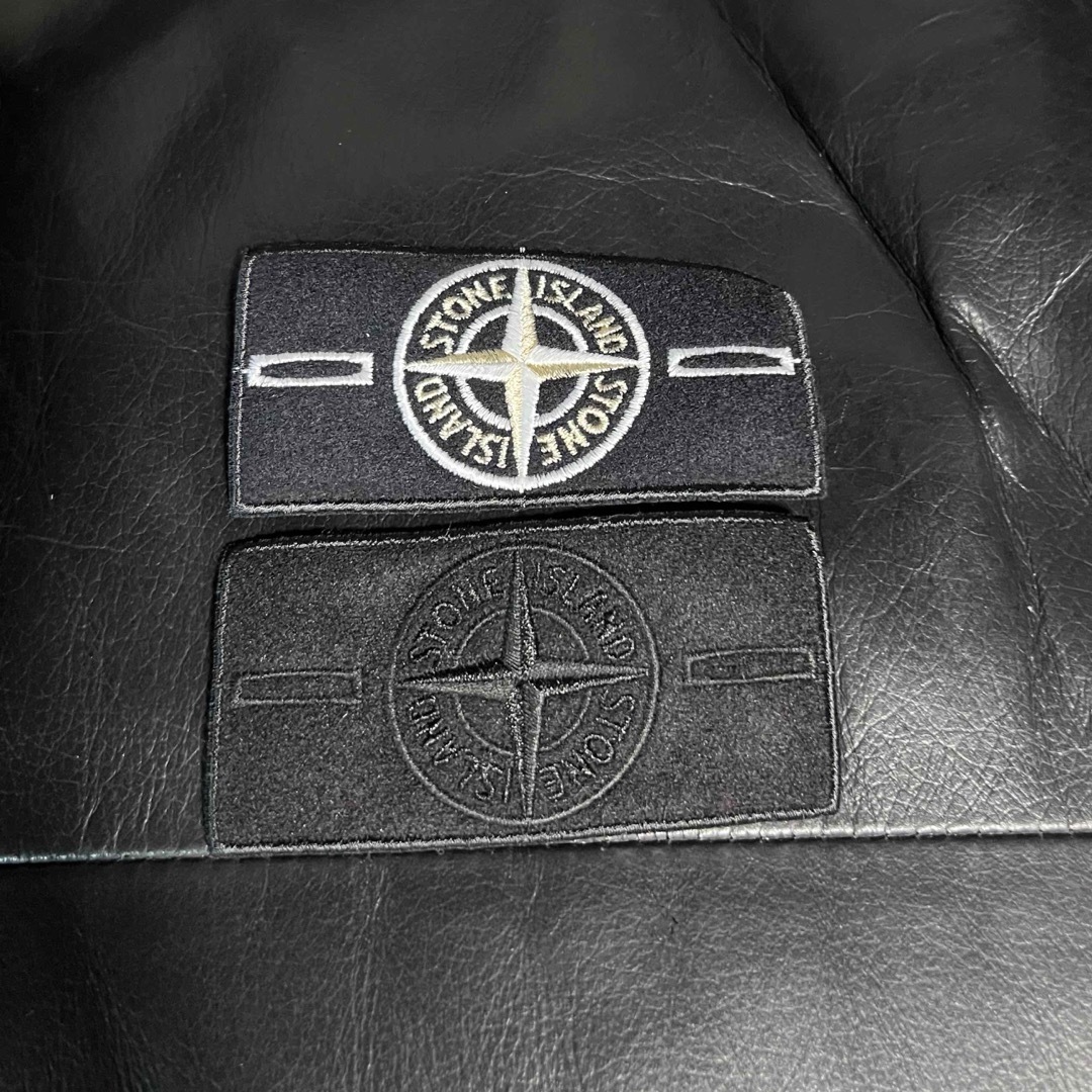 stone island ワッペン2枚セット　白黒×ghost | フリマアプリ ラクマ