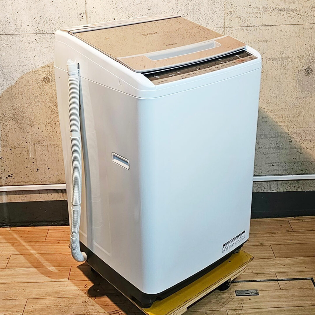日立 - 【関東送料無料】2019年製 日立 全自動洗濯機 ビートウォッシュ