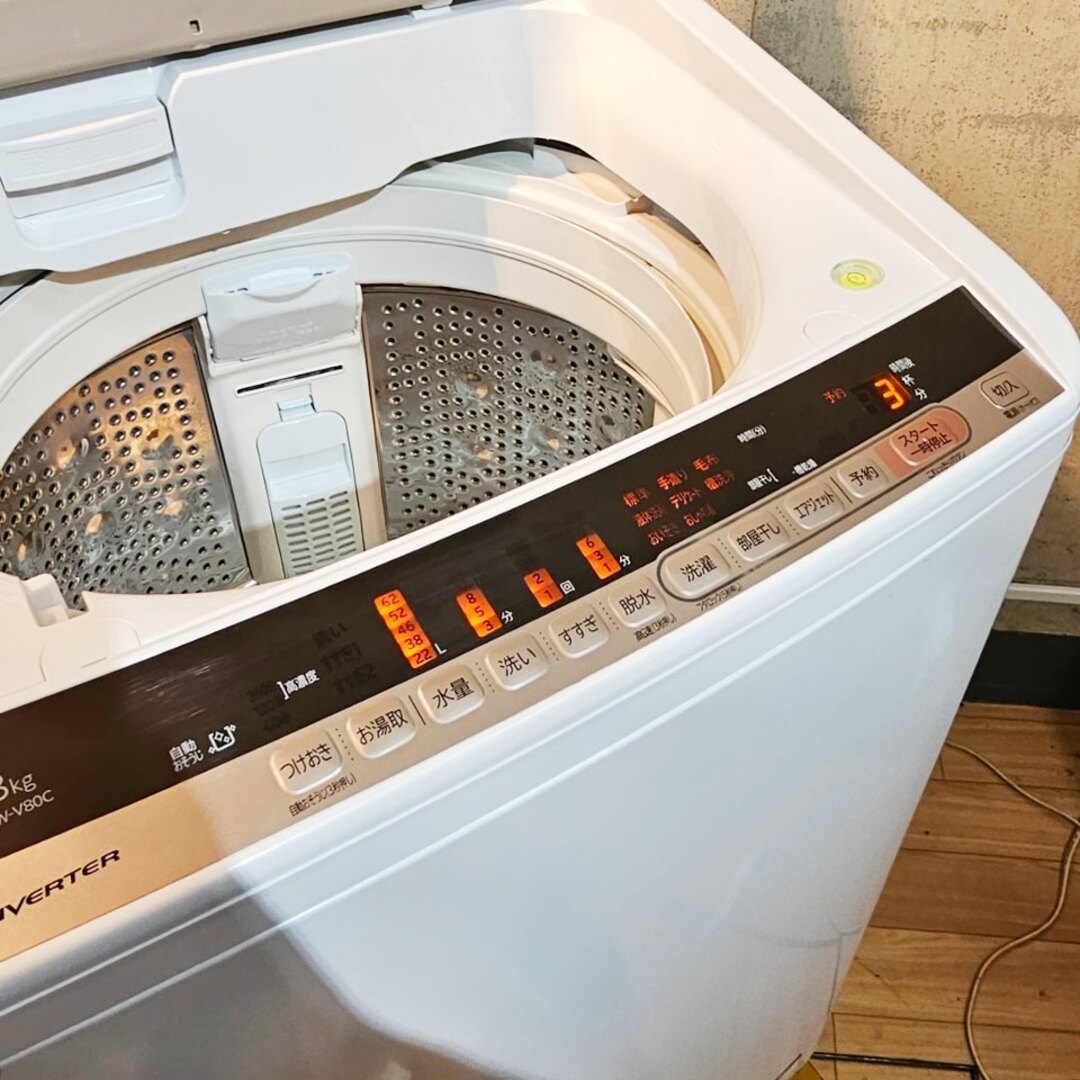 日立 - 【関東送料無料】2019年製 日立 全自動洗濯機 ビートウォッシュ