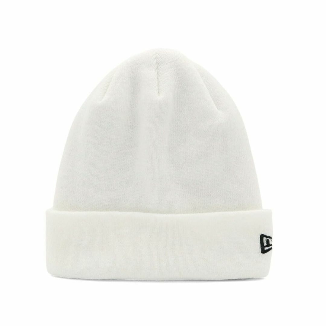 色: ホワイト(ニューエラ)NEWERA Basic Cuff Knit