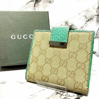 GUCCI GGキャンバス 折り財布 5167