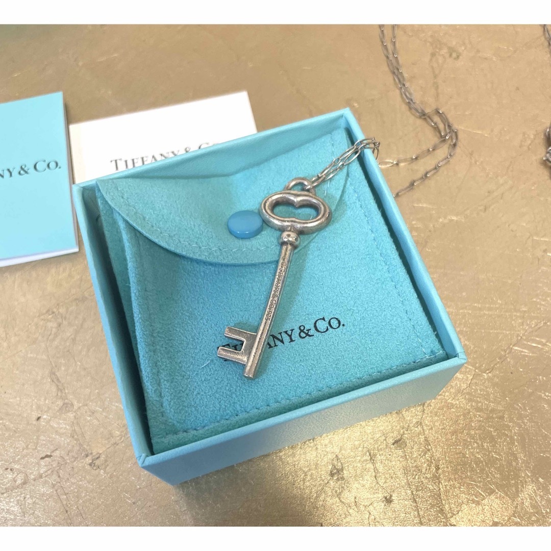 希少レア　ヴィンテージ　TIFFANY ティファニー  オーバル　キーネックレス