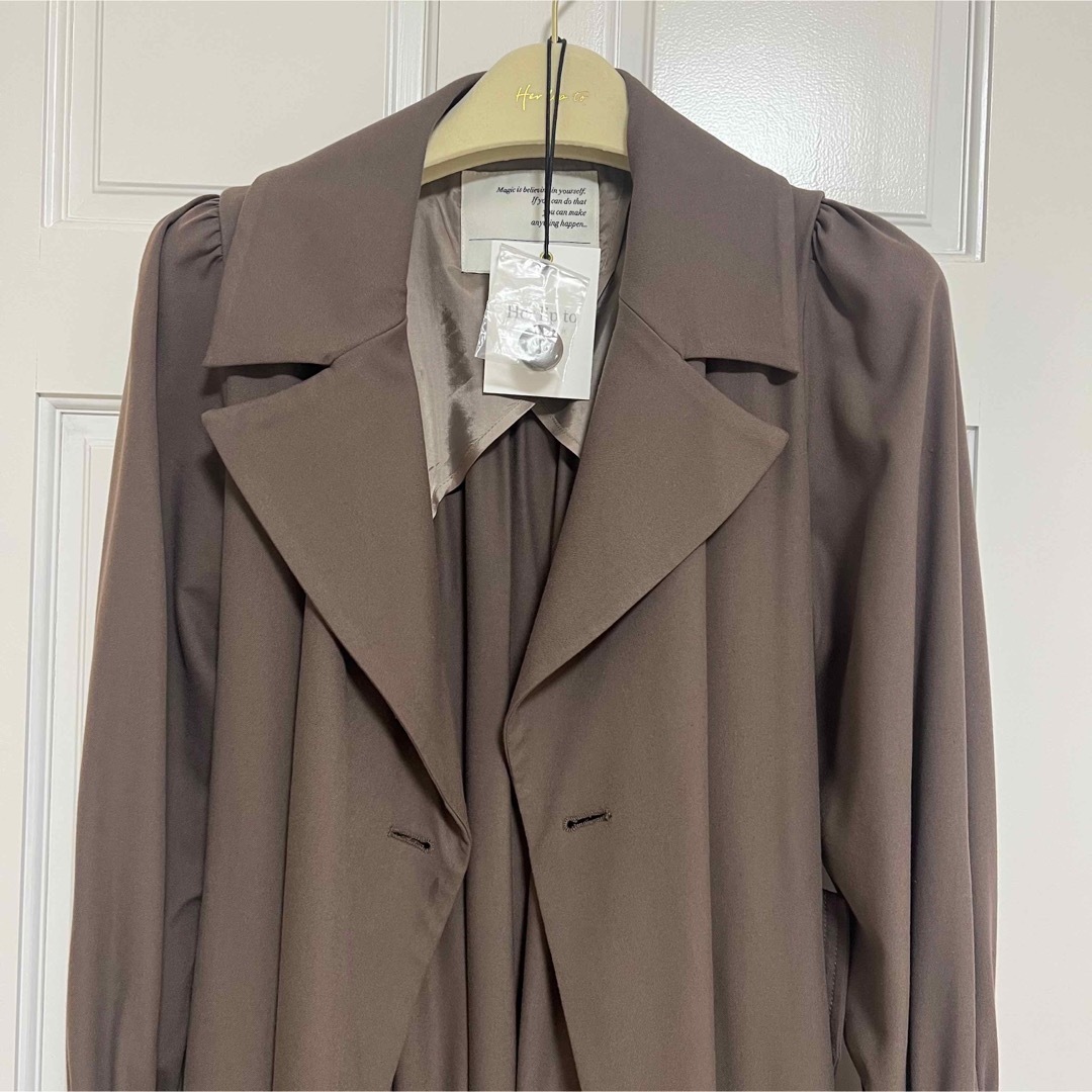 Herlipto Belted Dress Trench Coat