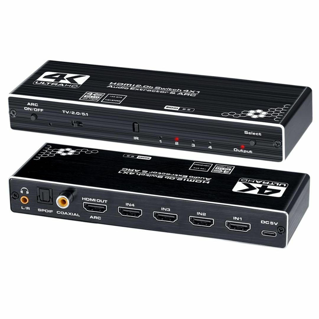 BLUPOW 4K60Hz HDMI2.0 HDCP2.2 HDR対応 HDMI