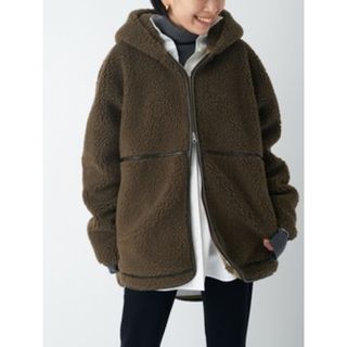 ドゥーズィエムクラス(DEUXIEME CLASSE)のDeuxieme Classe 【CALUX】SHERPA HOODIE  (ブルゾン)