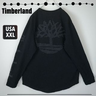 ティンバーランド(Timberland)のTimberland★ロンT★ドットツリー★ビッグサイズ★USAメンズXXL(Tシャツ/カットソー(七分/長袖))