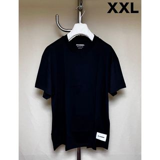 ジルサンダー(Jil Sander)の新品 XXL JIL SANDER 21aw パックTシャツ 黒 バラ 5386(Tシャツ/カットソー(半袖/袖なし))