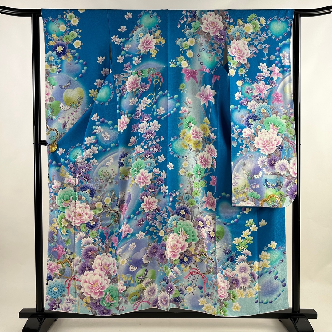 振袖 身丈157cm 裄丈62cm 正絹 美品 逸品