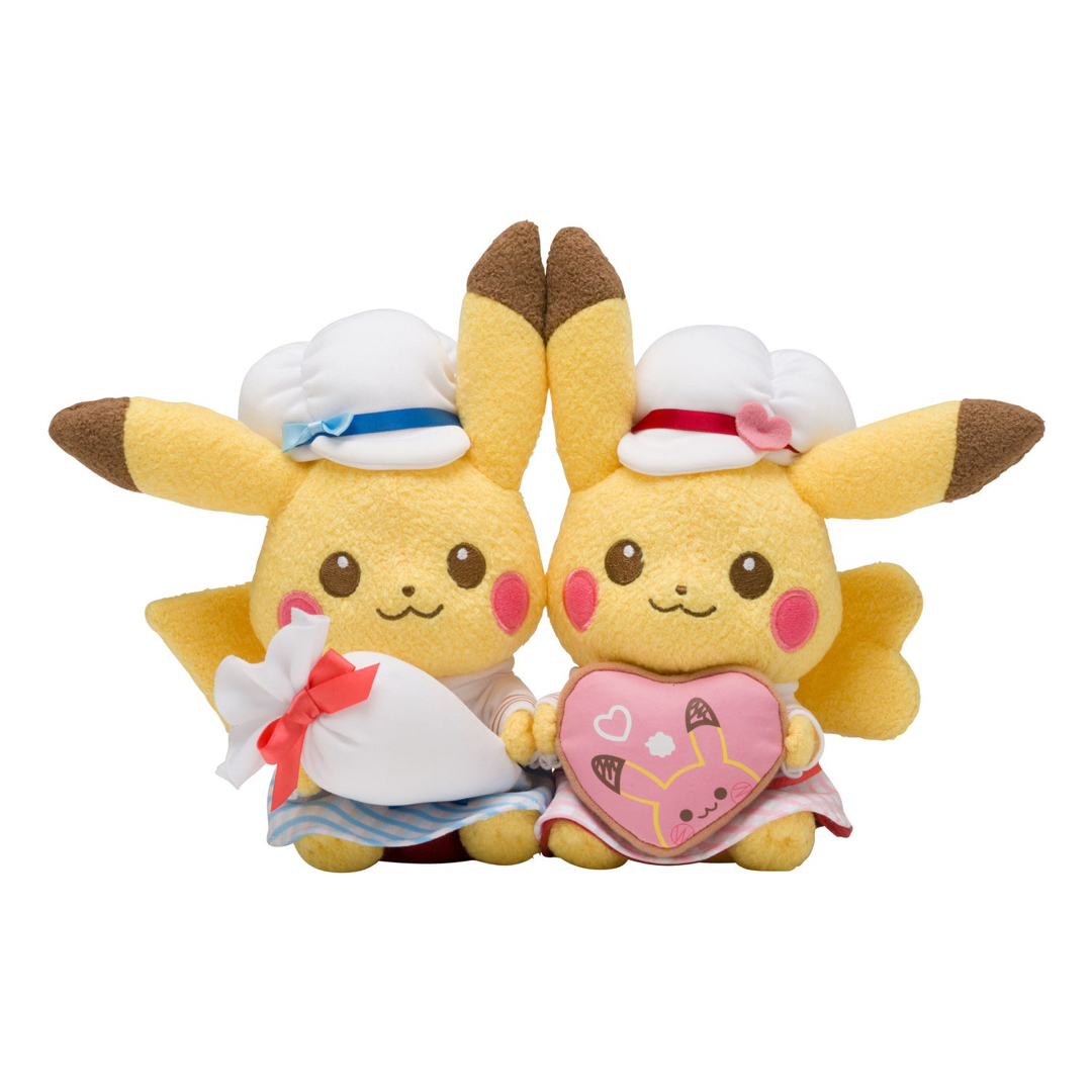 ポケットモンスター　Pikachu’s Sweet ペアピカチュウ　ぬいぐるみ