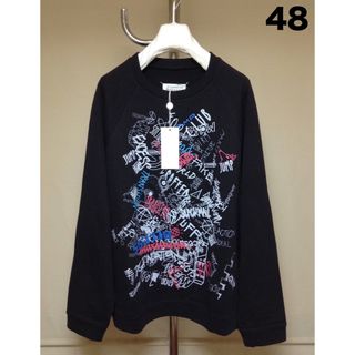 マルタンマルジェラ(Maison Martin Margiela)の新品 48 マルジェラ 20ss グラフィティスウェット 黒 1098(スウェット)