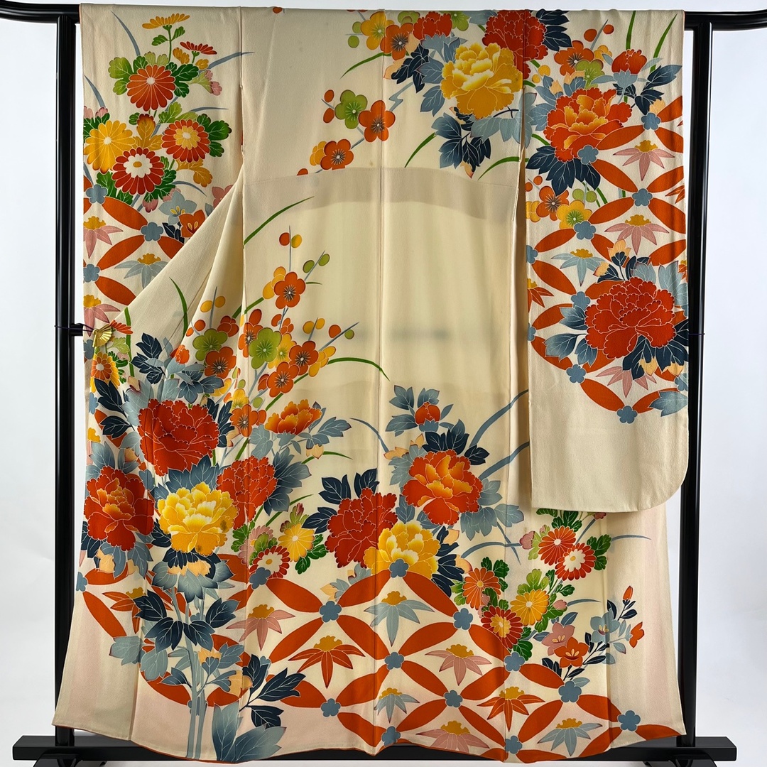 振袖 身丈156.5cm 裄丈62.5cm 正絹 秀品 【中古】 | フリマアプリ ラクマ