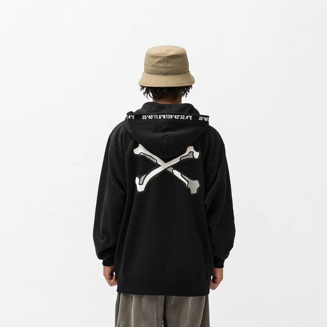 黒L WTAPS CROSSBONE X3.0 / HOODY / CTPL