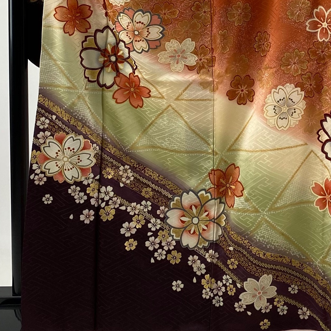 振袖 美品 名品 身丈166.5cm 裄丈67cm 正絹