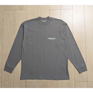 フィアオブゴッド(FEAR OF GOD)のM 新品 FOG Essentials L/S TEE ロンT グレー(Tシャツ/カットソー(七分/長袖))