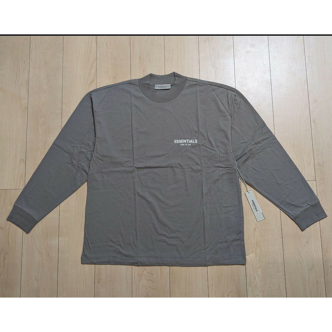 M 新品 FOG Essentials L/S TEE ロンT グレー-