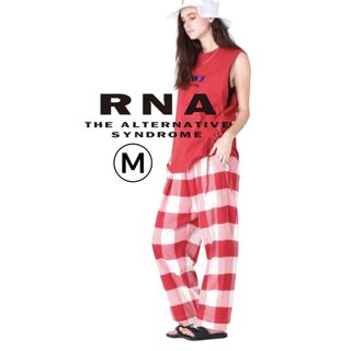 アールエヌエー(RNA)のRNA チェック イージー パンツ(カジュアルパンツ)