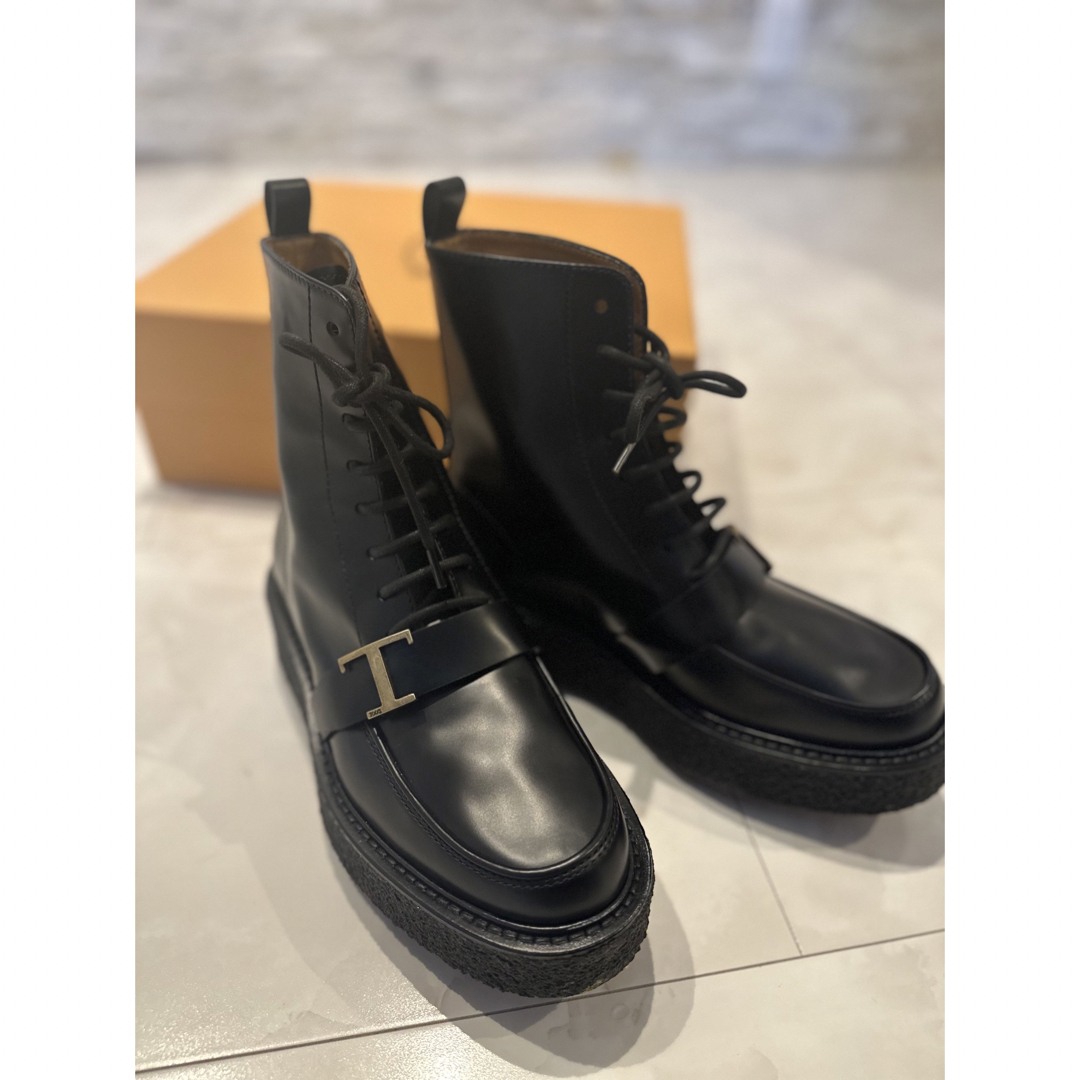 今月のとっておき TOD´S プラットフォーム レースアップ アンクル