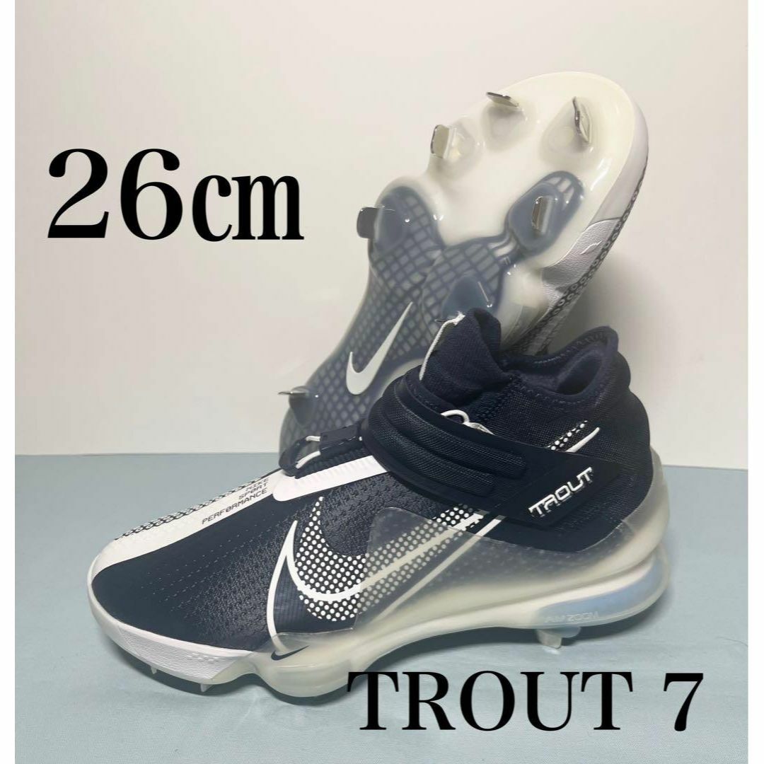 Nike ナイキ フォースズームトラウト 7 プロ ホワイト 26㎝-