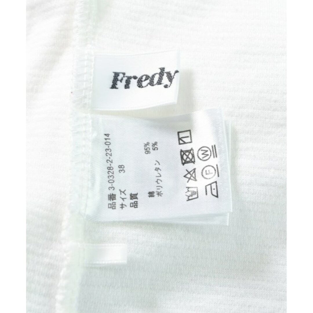 fredy emue(フレディエミュ)のfredy emue フレディエミュ Tシャツ・カットソー 38(M位) 白 【古着】【中古】 レディースのトップス(カットソー(半袖/袖なし))の商品写真