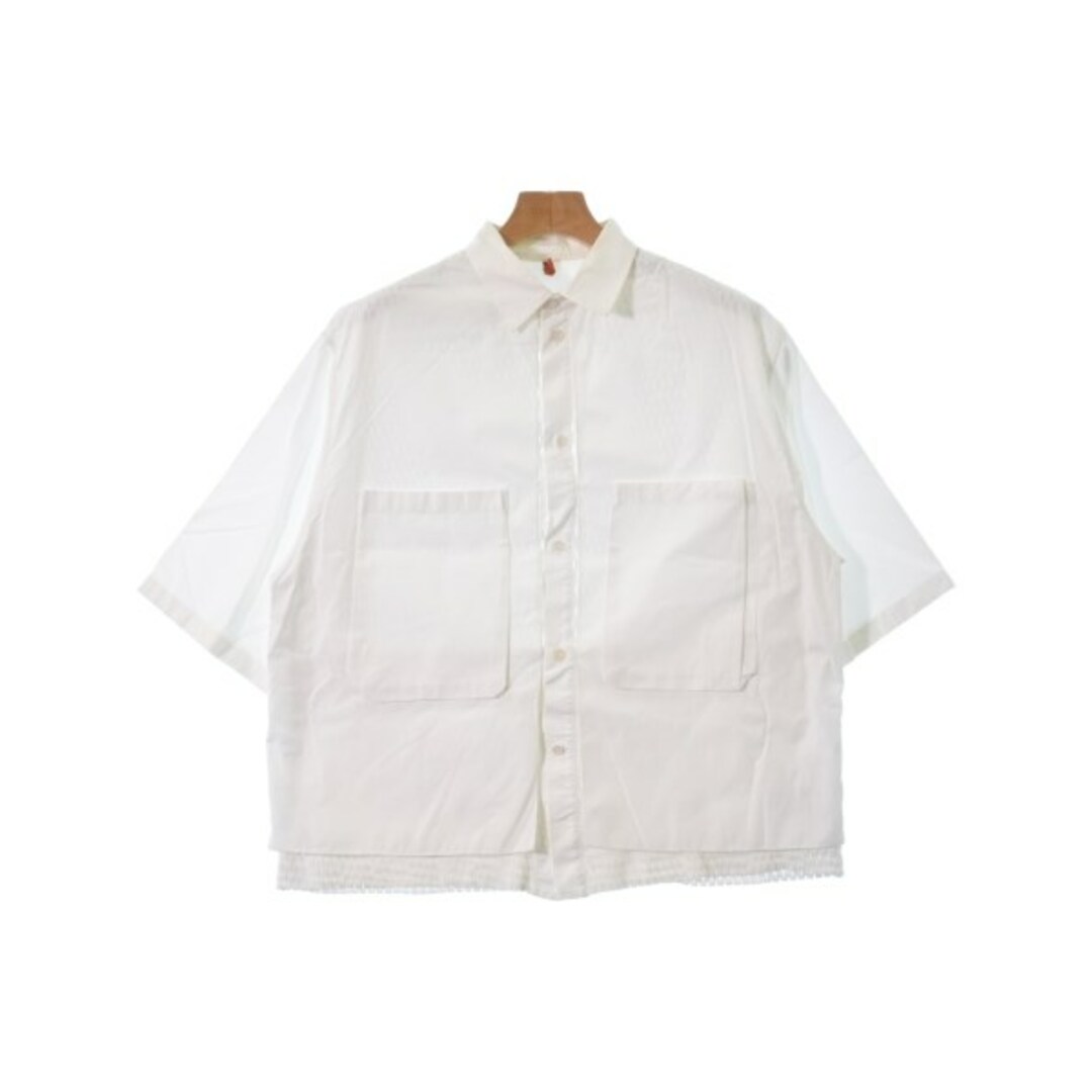 OAMC - OAMC オーエーエムシー カジュアルシャツ S 白 【古着】【中古