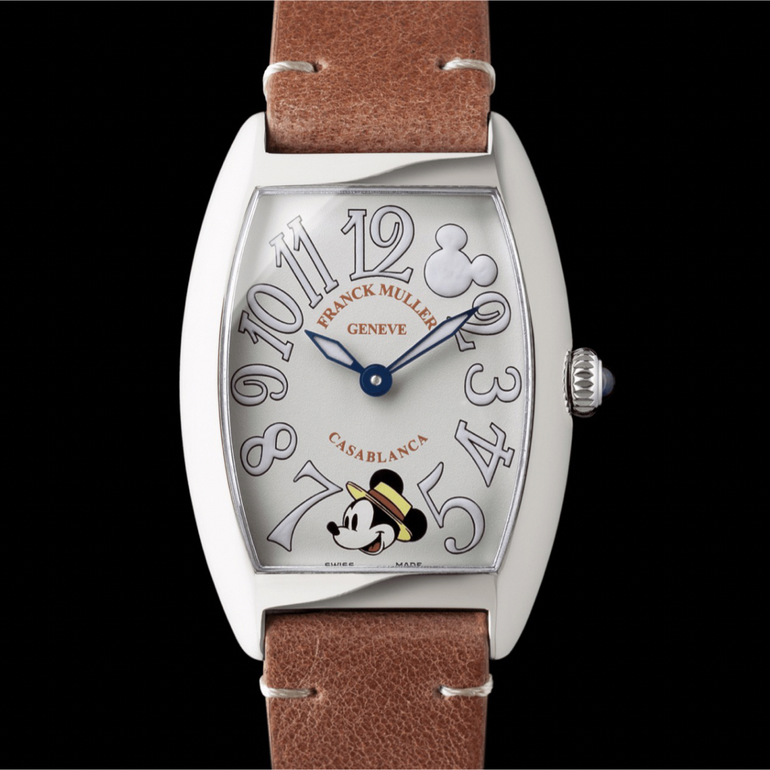 FRANCK MULLER フランクミュラー ディズニー 新品の通販 by mm|フランクミュラーならラクマ Disney ミッキー 腕時計 限定 フランクミュラー デザイン レディース