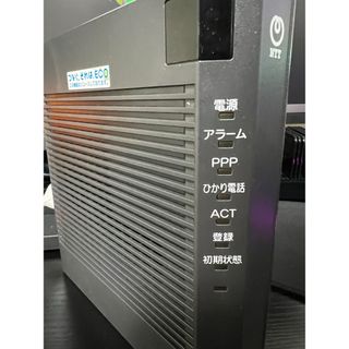 エヌティティドコモ(NTTdocomo)のホームゲートウェイ ひかり電話ルーター　美品RT-S300ne(PC周辺機器)