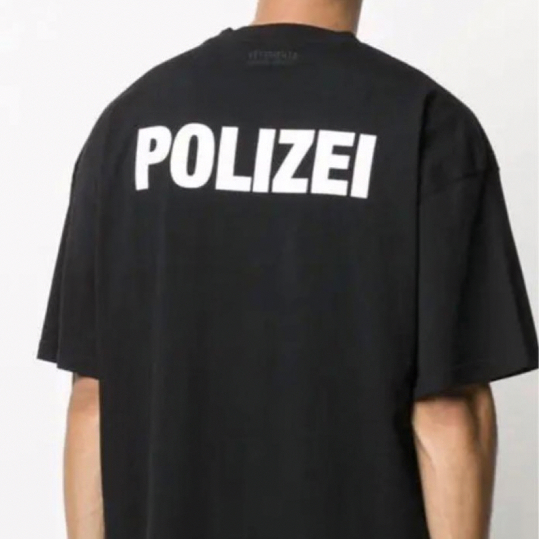 VETEMENTS POLIZEI Tシャツ　Lサイズ　FW21 3