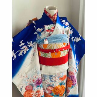 子供 和服/着物(女の子)(ブルー・ネイビー/青色系)の通販 100点以上