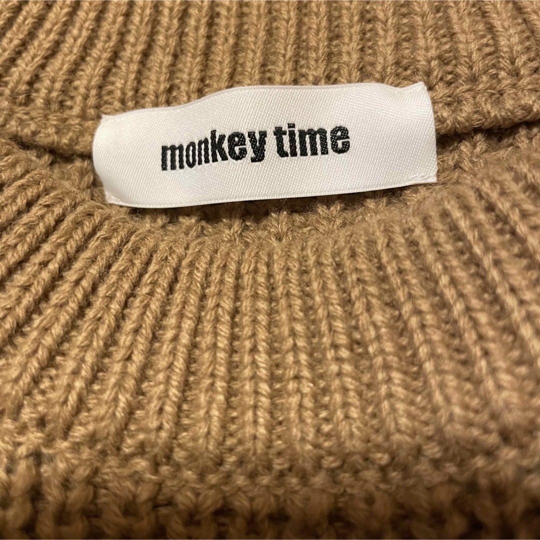 MONKEY TIME（UNITED ARROWS） - monkey time サイドジップクルー