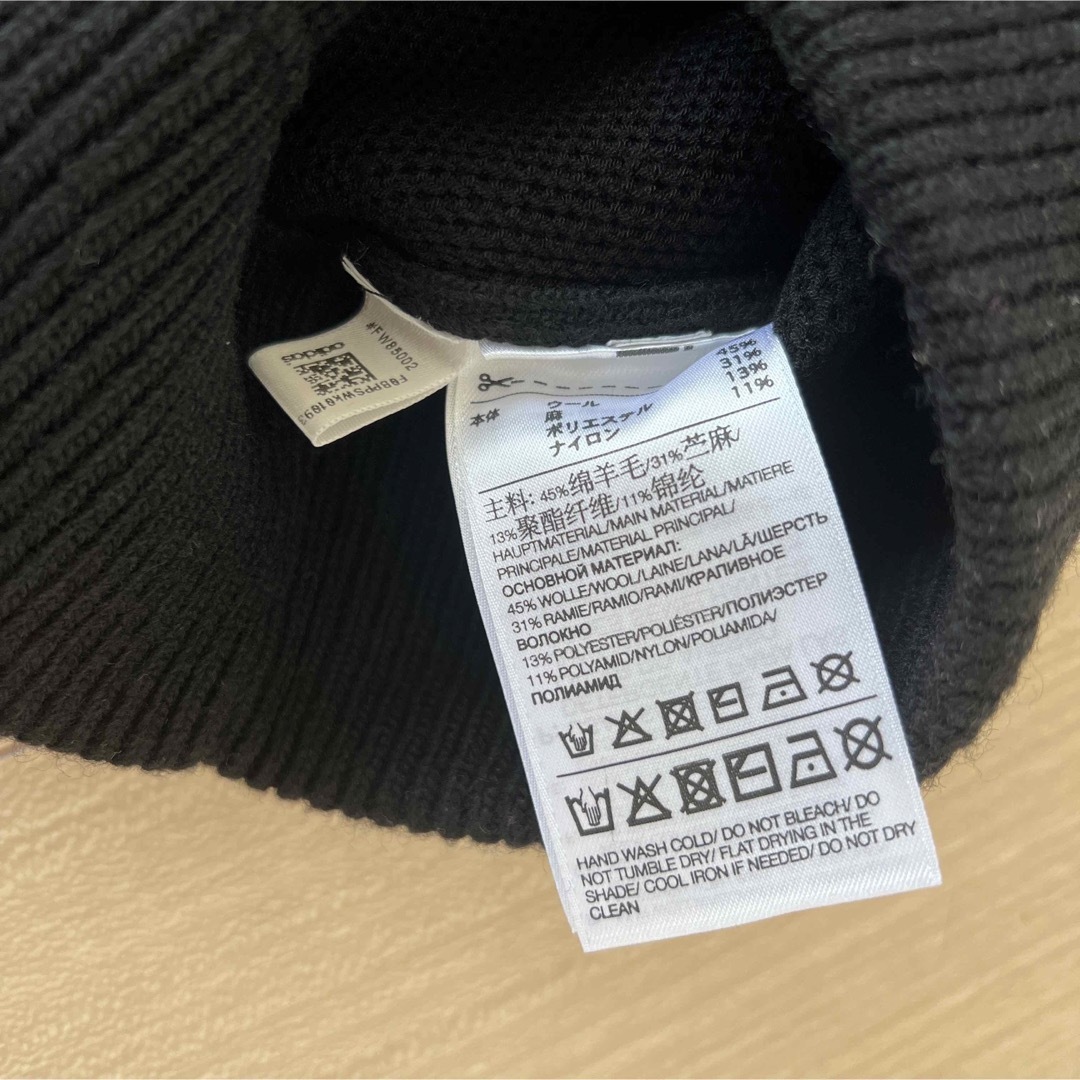 Y-3(ワイスリー)のY3 長袖ニット　ブラック　Sサイズ　新品タグ付き メンズのトップス(ニット/セーター)の商品写真