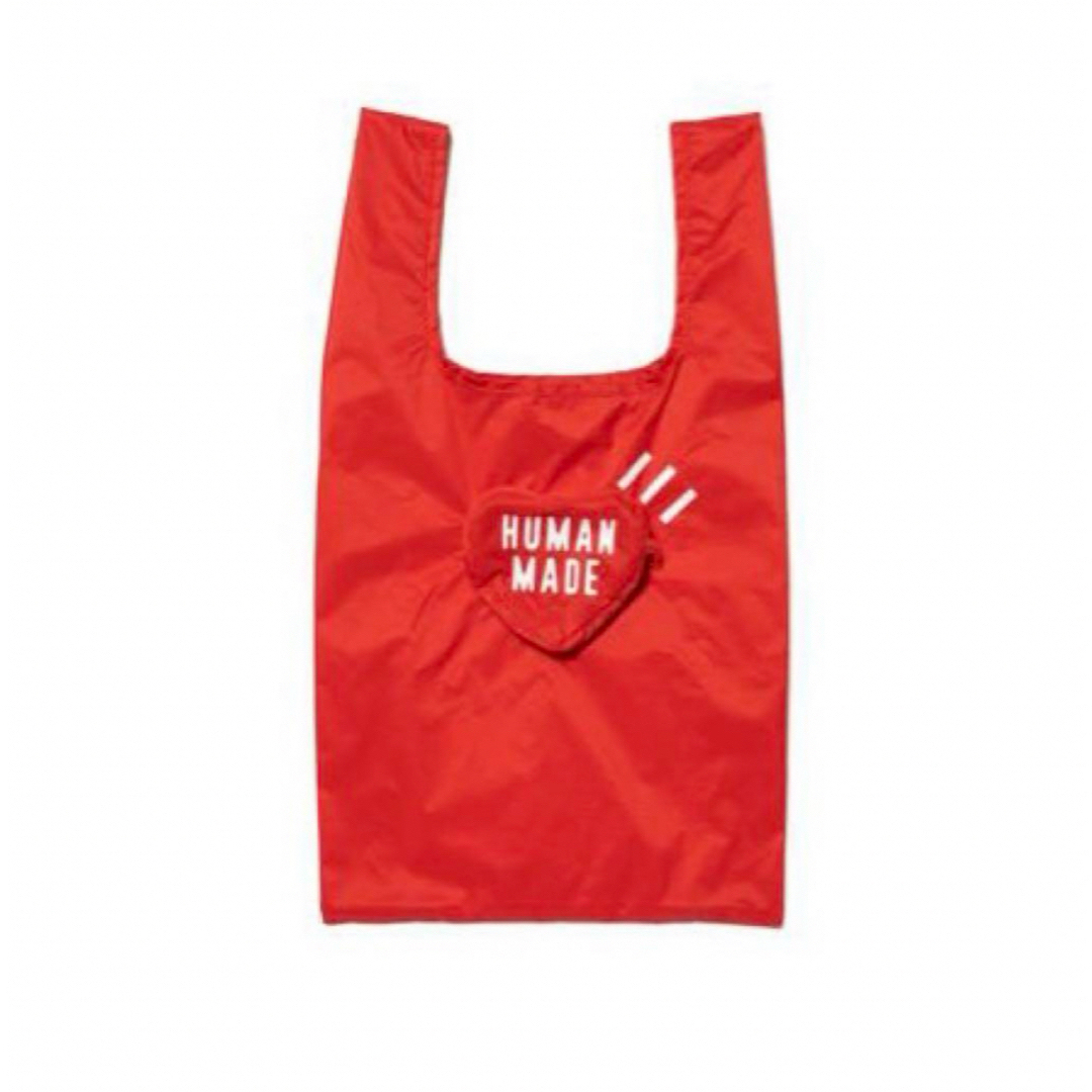 バッグHUMANMADE  PACKABLE HEART SHOPPER