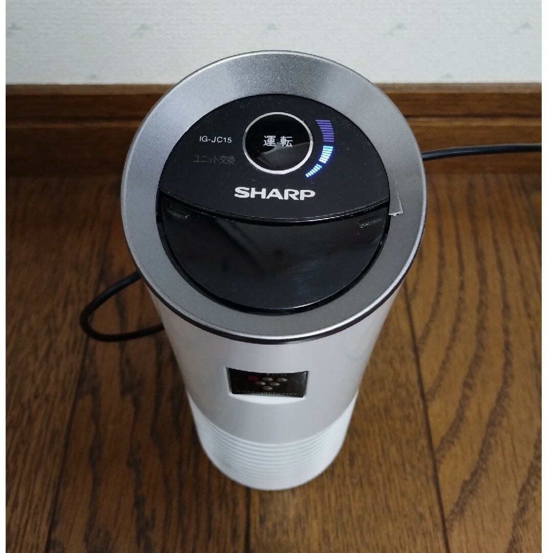 SHARP　プラズマクラスターイオン発生機　IG-JC15 スマホ/家電/カメラの生活家電(空気清浄器)の商品写真