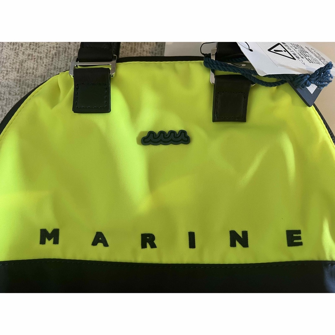 muta - MUTA MARINE バイカラーナイロン ハンドバッグ の通販 by Golf