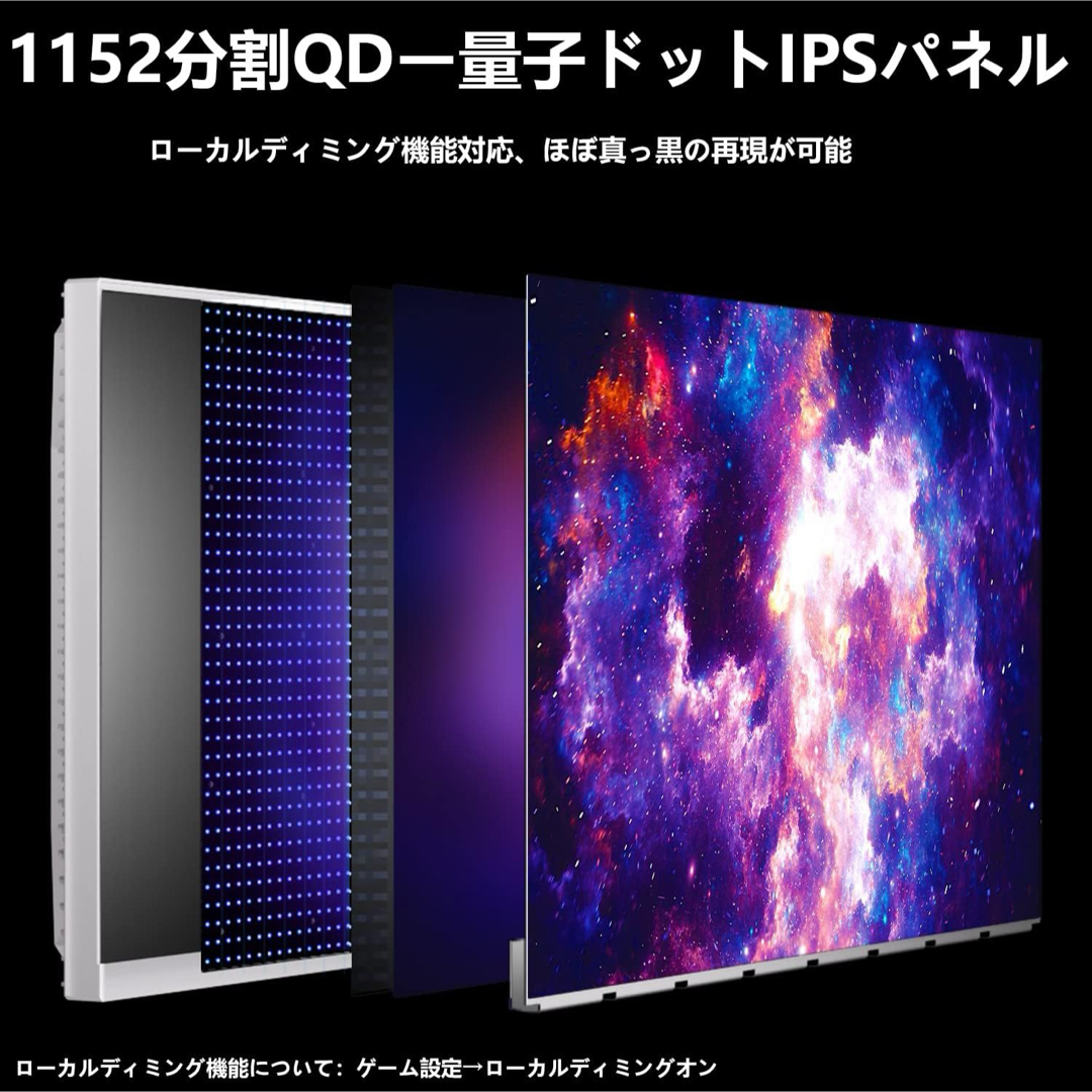 INNOCN 4K ゲーミング モニター 27m2v