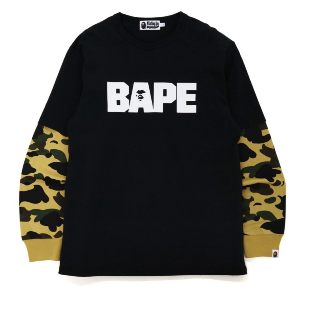 BAPE 1ST CAMO LAYERED TEE