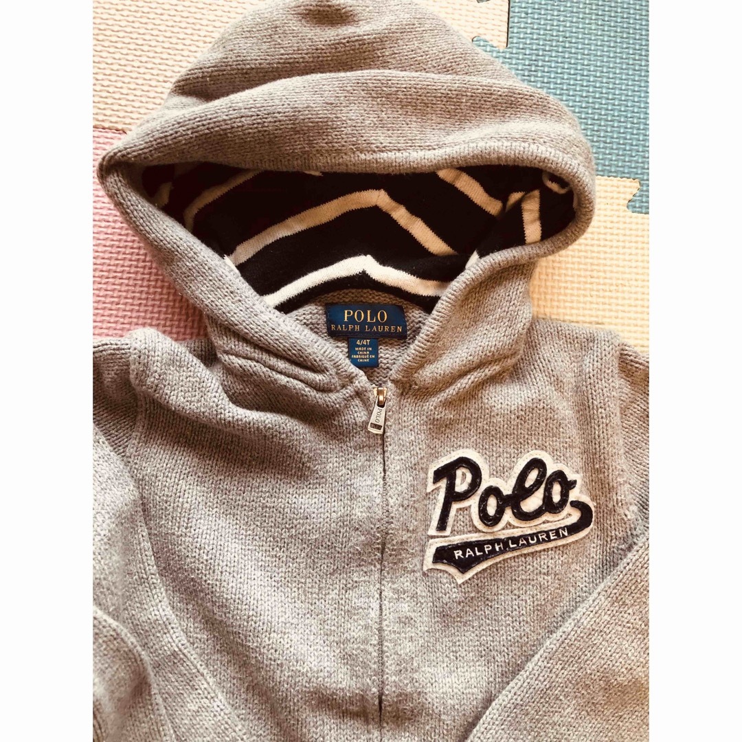ポロ ラルフローレン ニット パーカー