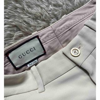 GUCCIパンツ アイボリー 38