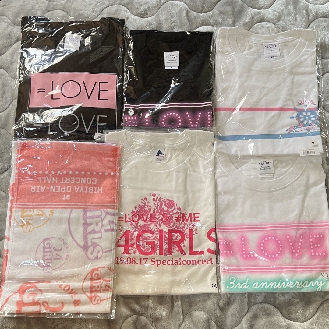 =LOVE Tシャツ タオル