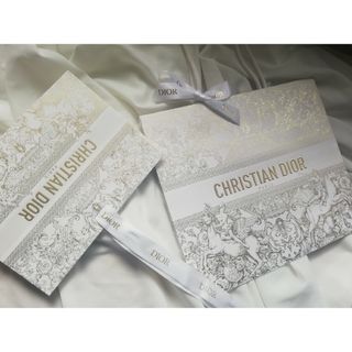 クリスチャンディオール(Christian Dior)の【新品】DIOR★ホリデー限定紙袋＋BOX 2SET <2023最新>非売品(ショップ袋)