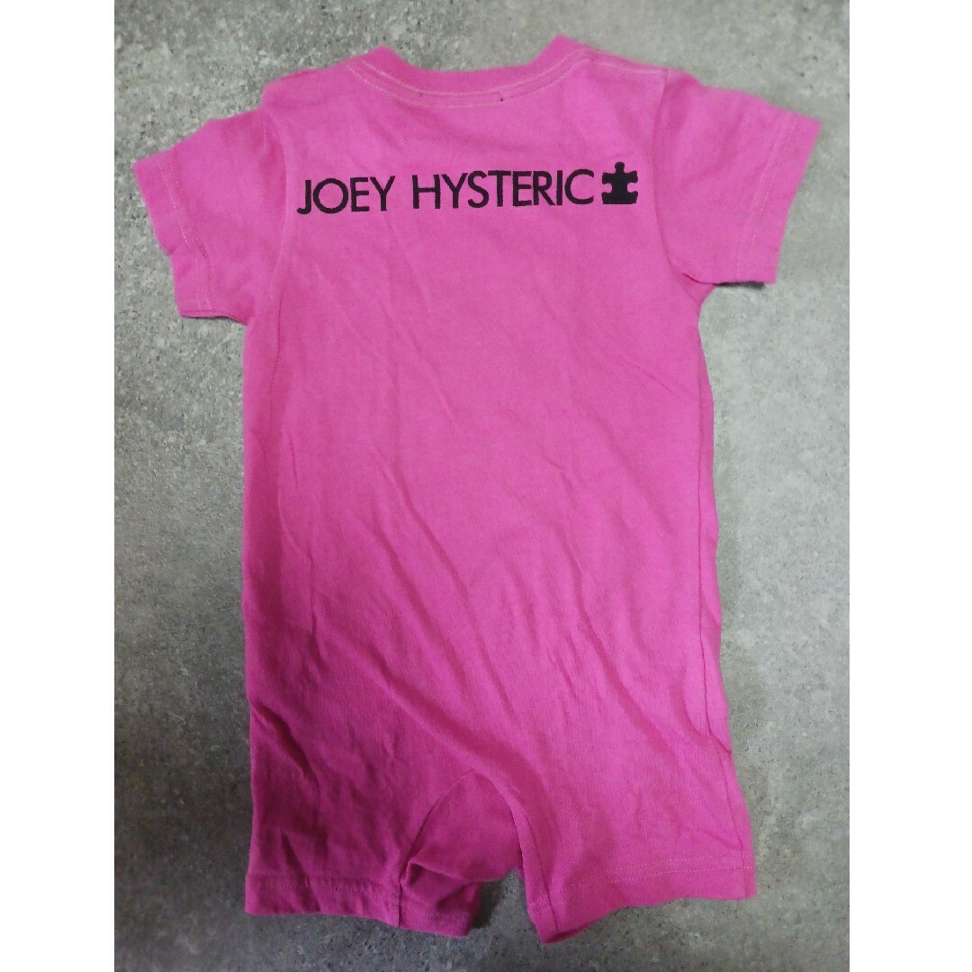 JOEY HYSTERIC(ジョーイヒステリック)のjoyhysteric ジョーイヒステリック ロンパース キッズ/ベビー/マタニティのベビー服(~85cm)(ロンパース)の商品写真