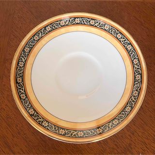 ウェッジウッド(WEDGWOOD)の【黒壺美品】ウェッジウッド★インディア★ソーサー(食器)