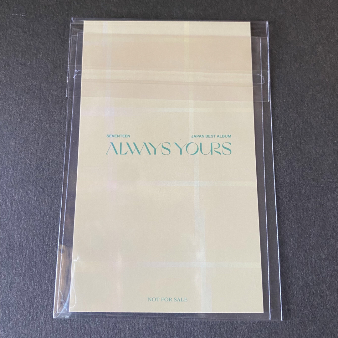 SEVENTEEN - セブチ ALWAYS YOURS Weverse ラキドロ ドギョムの通販 by
