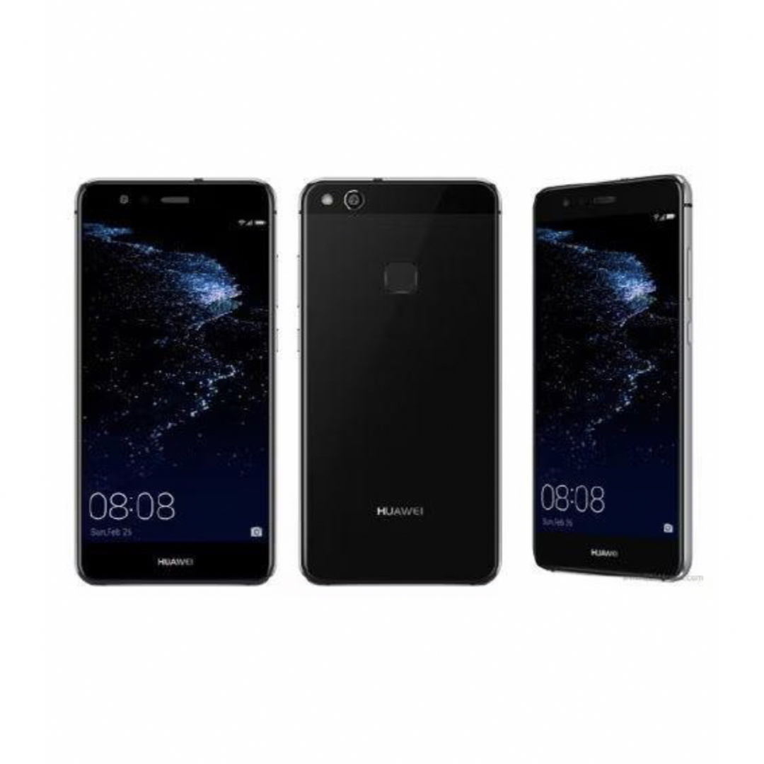 HUAWEI(ファーウェイ)のHUAWEI P10 lite Black 32 GB SIMフリー スマホ/家電/カメラのスマートフォン/携帯電話(スマートフォン本体)の商品写真