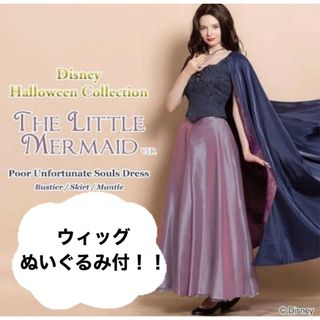 ディズニー(Disney)のリトルマーメイド ヴァネッサ衣装✴︎ウィッグ・人形付き！即日発送可能！！(衣装一式)