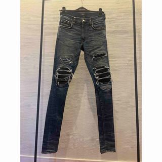 AMIRI - amiri アミリ ショットガン バイカーデニムパンツ 28 スキニー AMIRI - amiri アミリ ショットガン バイカーデニムパンツ 28 スキニー