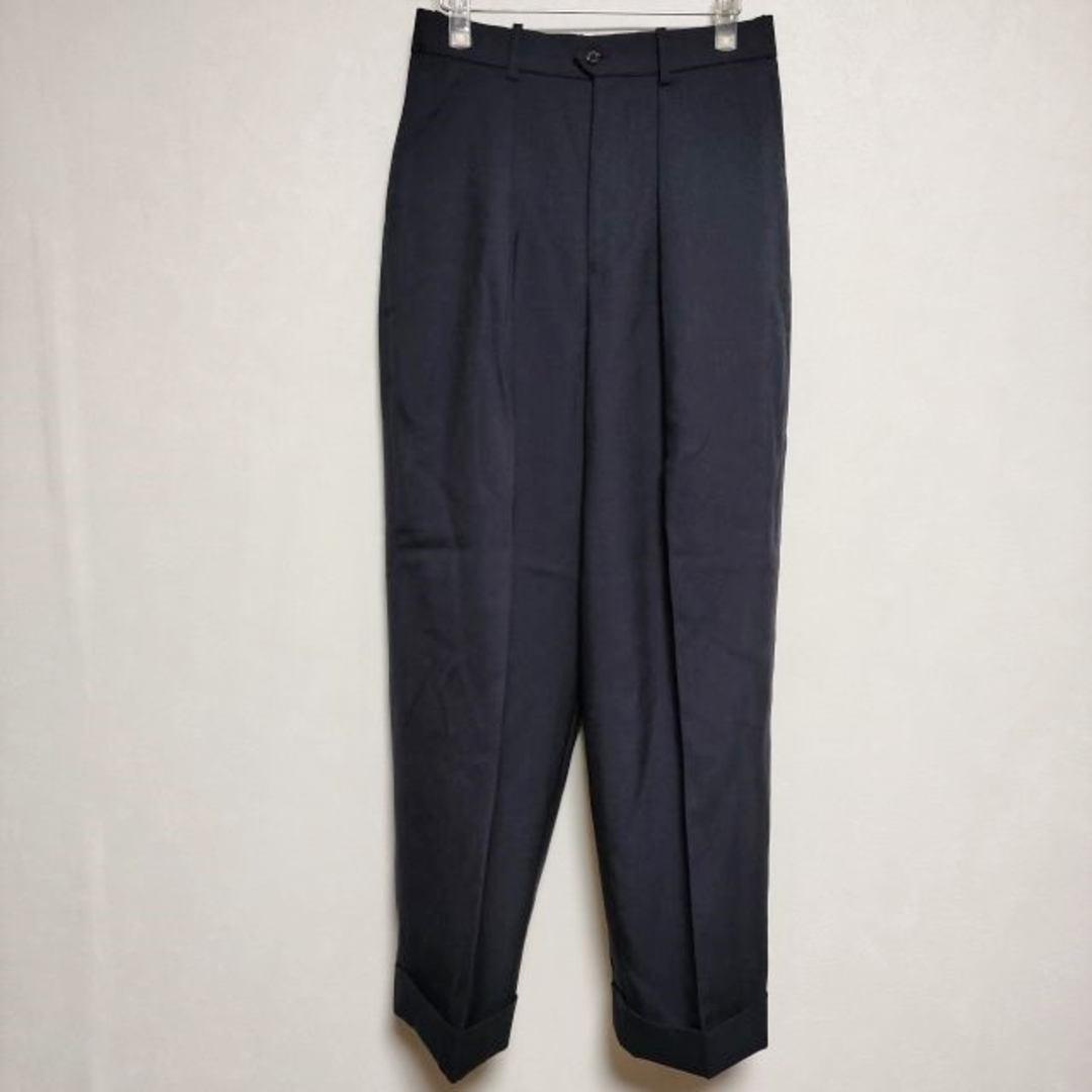 MARKAWEAR(マーカウェア)のmarkaware PLEATED WIDE TROUSERS ORGANIC WOOL HEAVY TROPICAL パンツ パープル系 メンズ マーカウェア【中古】3-1008G∞ メンズのパンツ(その他)の商品写真