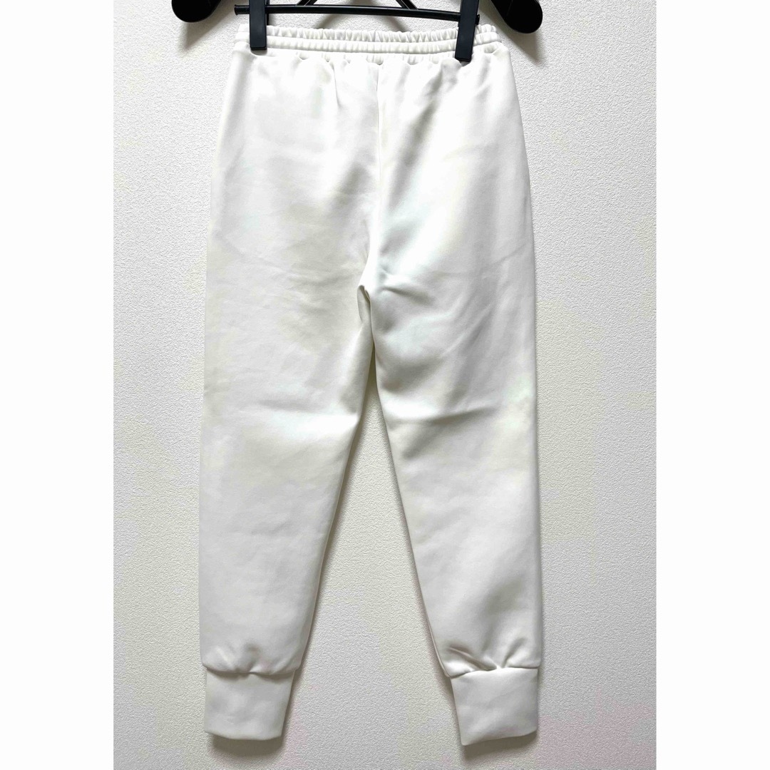 今期商品❣️フィットネスにも ビッキー定番 裾スリットジョガーパンツ ホワイト 5