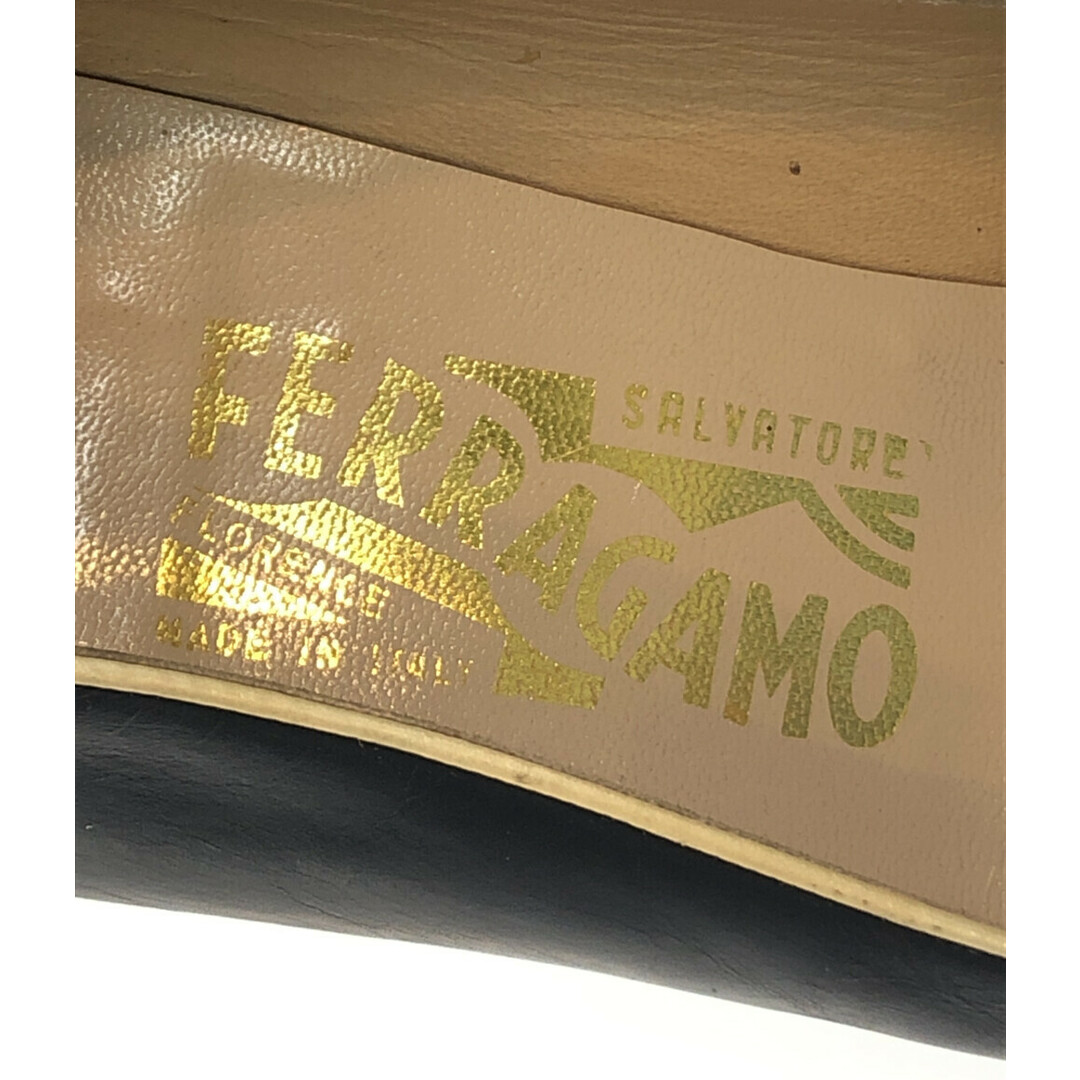 Salvatore Ferragamo - サルバトーレフェラガモ チャンキーヒール