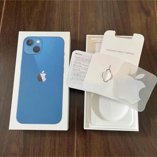 アイフォーン(iPhone)のiPhone13 blue 128GB 空箱(その他)