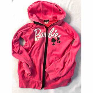 Barbie ベロアパーカー&Tシャツセット